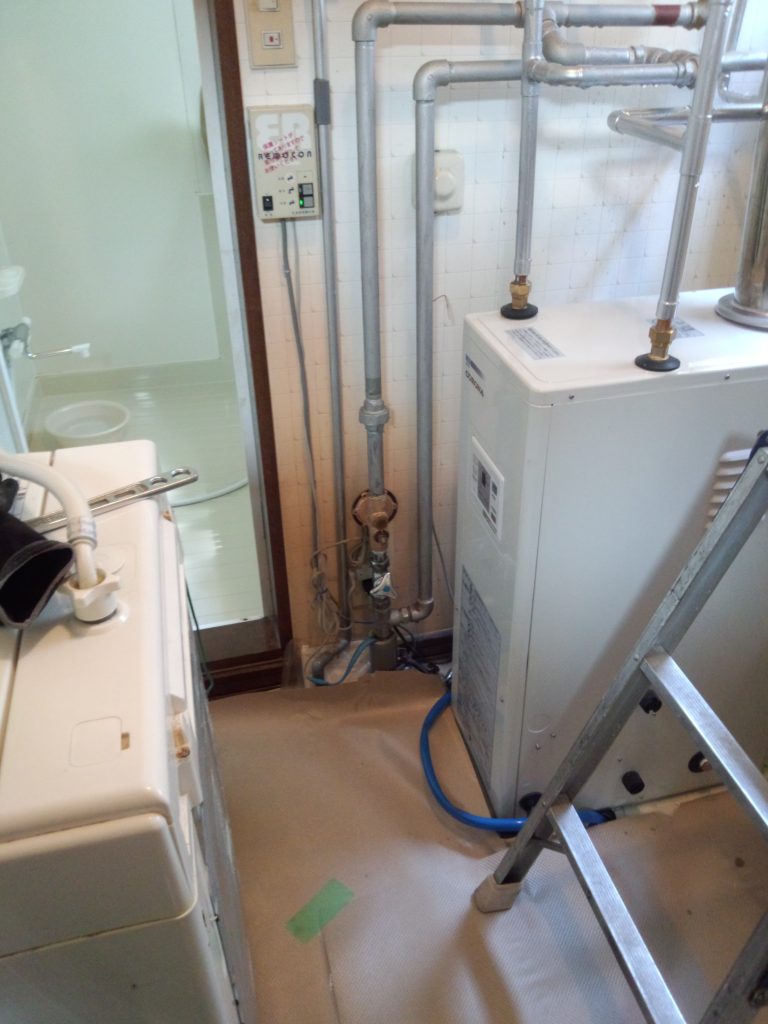 コロナ石油給湯器交換、コロナボイラー交換、コロナ給湯器水漏れ
