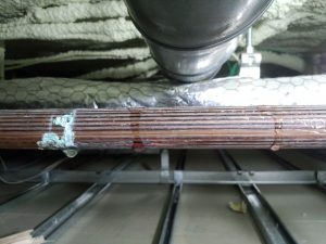 札幌市中央区 給湯銅管配管ピンホール水漏れ修理 有限会社アール