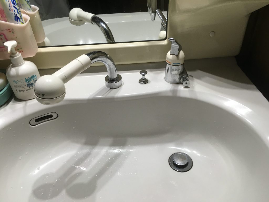 札幌市西区MYM水栓水漏れ修理 MYMシャワー混合栓水漏れ工事