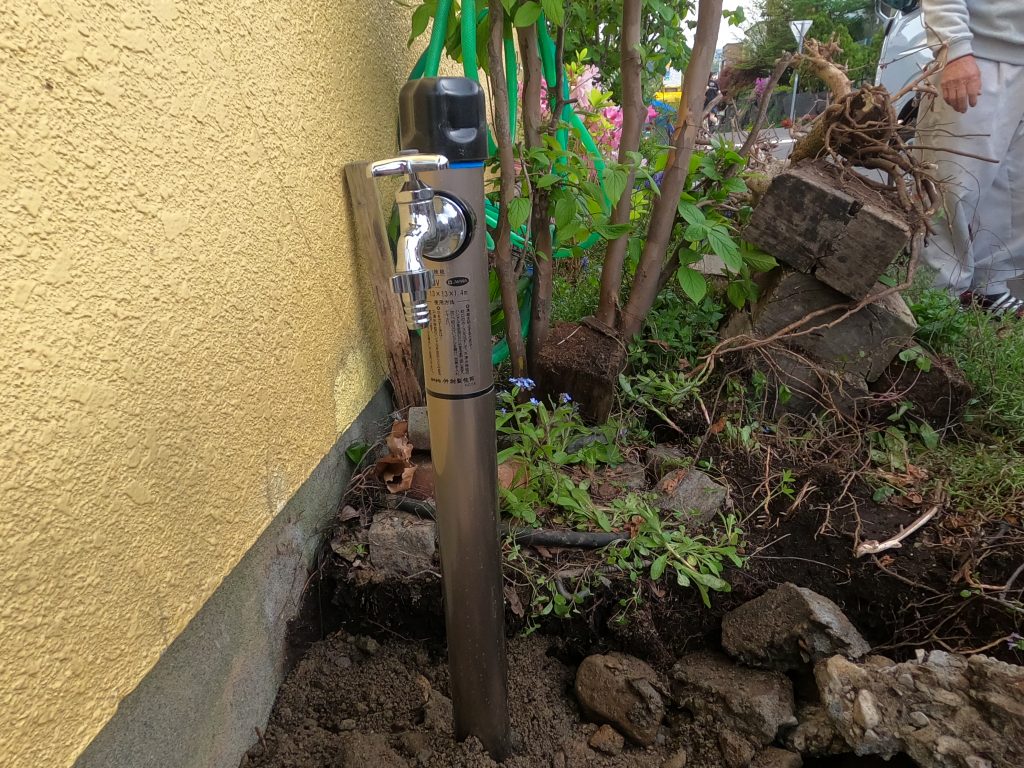 タケムラ散水栓 水抜き付水栓柱