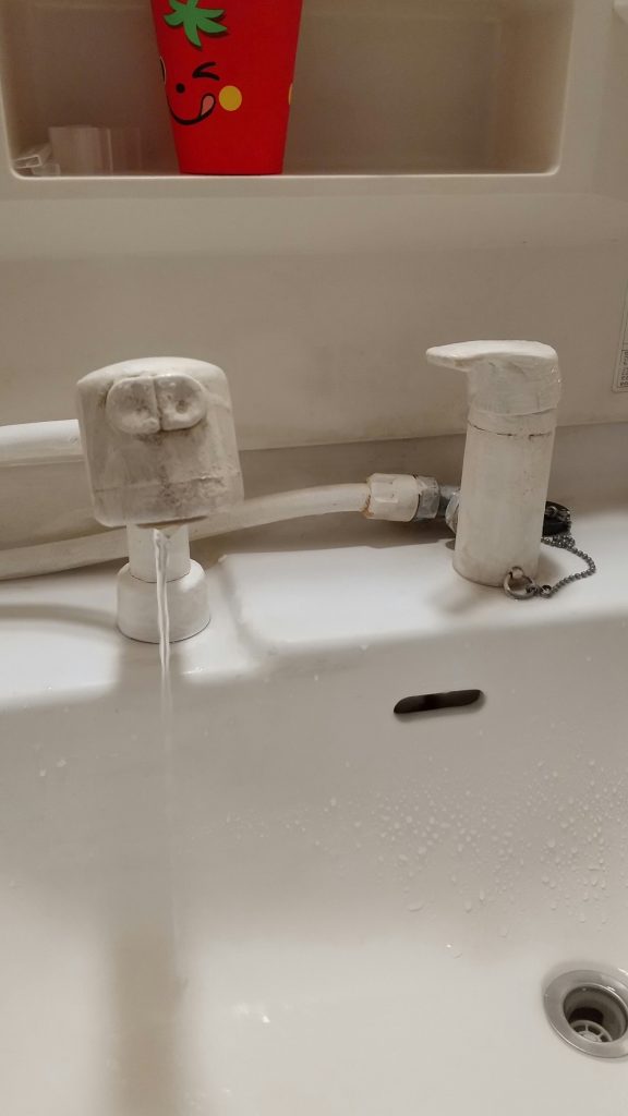 TOTO TL385水が止まらない レバーが重い