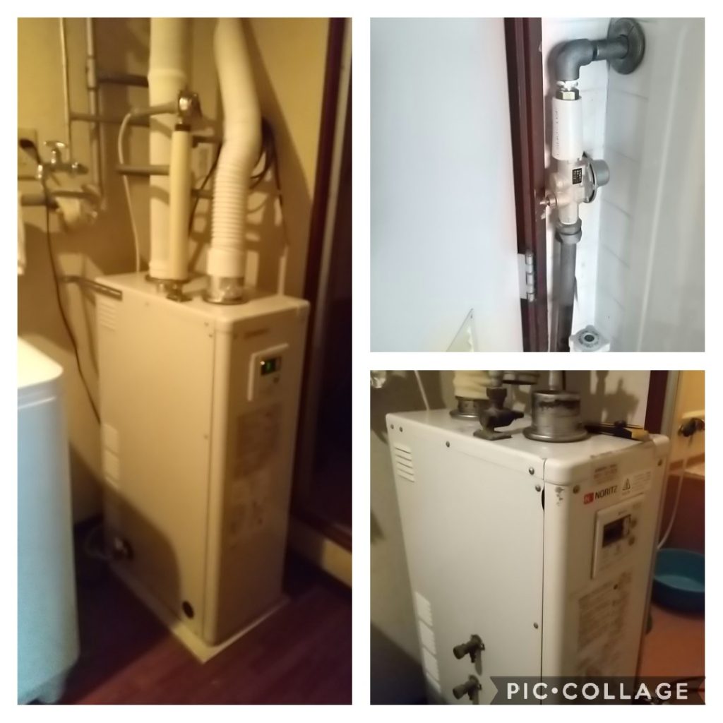 ノーリツ石油給湯器OX-3705FF交換